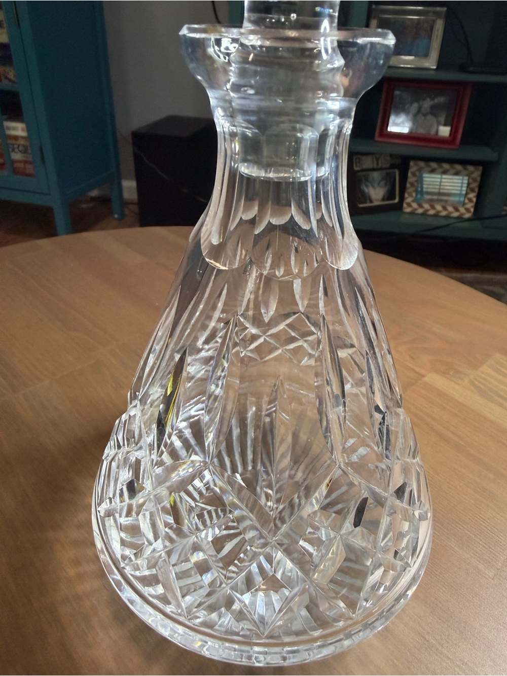 Waterford Cut Crystal Decanter with Faceted Stopper - Clear - Picture 5 of 9